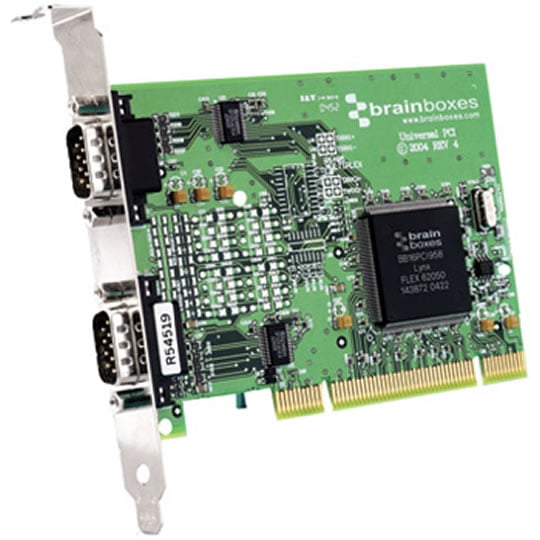 Brainboxes UC-302 Universal PCI 2 x RS232 1MBaud Serial Card