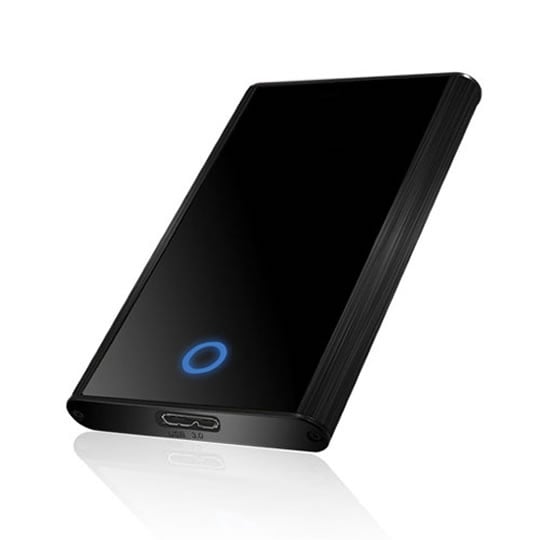 ICY BOX IB-273StU3, 2.5" External USB3.0 HDD/SSD Drive Enclosure, HDD/SSD SATA III - 6Gbit/s, Bus Powered, Black