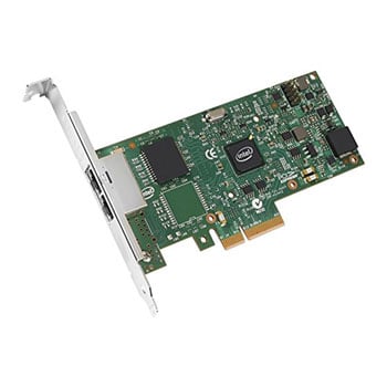 Intel 2 Port Intel I350-T2 V2 Gigabit Ethernet Server Adapter, Copper, PCIe 2.1 x4, LP and FH Brackets OEM