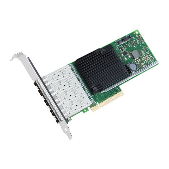 Intel 4 Port Intel X710-DA4 Server 10 Gigabit Ethernet Converged Network Adapter 4x SFP+, PCIe v3.0 (8.0 GT/s) OEM