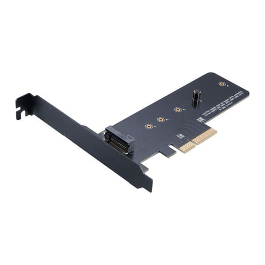 Akasa AK-PCCM2P-01, M.2 PCIe SSD to PCIe x4 Slot Adapter Card, Supports 2230/2242/2260/2280/22110, + Low Profile Bracket