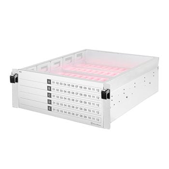 SilverStone 4U Silverstone 60x 2.5” HDD protection & collection chassis, with window