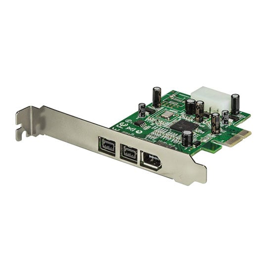 StarTech.com PEX1394B3 3 Port 2b 1a PCI Express FireWire Card