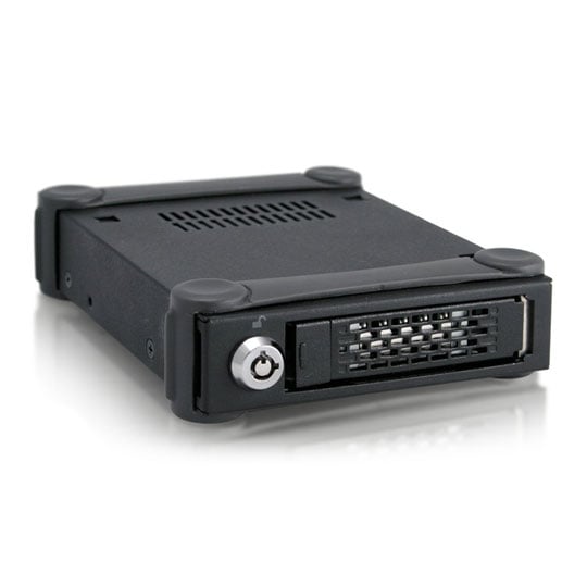 ICY DOCK ToughArmor MB991U3-1SB, 2.5” External Enclosure SATA III HDD/SSD, USB 3.0, Rugged, HotSwap, Black