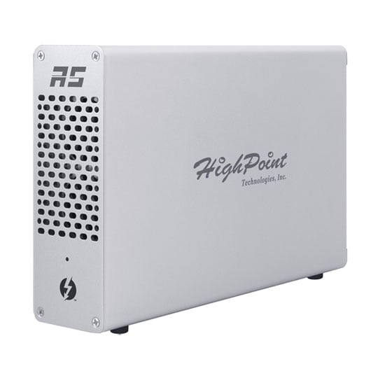Highpoint RocketStor 6661B Thunderbolt 3 to 1x PCIe x4, x8 or x16 Card External Enclosure