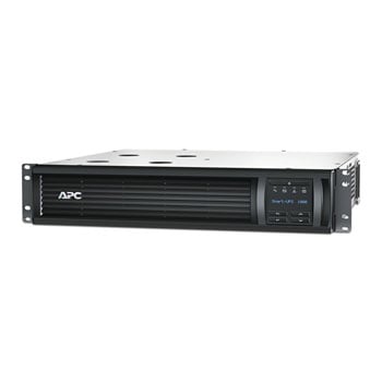 APC 1000VA APC SMT1000RMI2UC Rackmount Smart-UPS, 2U, 700W, LCD Screen, 4x IEC 320 C13, Battery Active/Low Alarm, USB/RJ-45