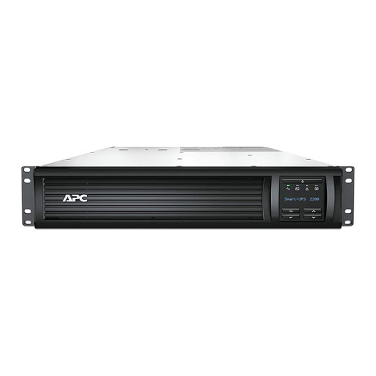 APC 2200VA APC SMT2200RMI2UC Line Interactive Smart-UPS, 1980W, 8x IEC 320 C13, Audible Alarm, USB/RJ-45/SmartSlot