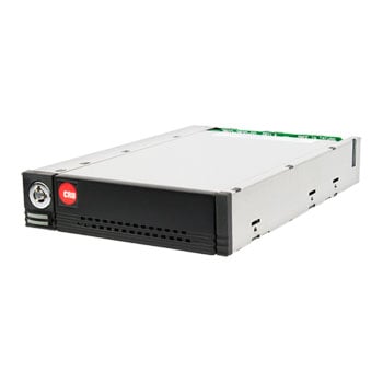 CRU DP25 Complete Assembly with Keylock, includes carrier for 2x 2.5in SATA Drives, Black