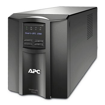 APC 1500VA APC SMT1500IC Line-Interactive Smart-UPS, 8x IEC Outputs, 1000W, 98.7% Efficiency, Audible Alarm, Black