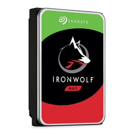 Seagate 8TB Seagate ST8000VN004 IronWolf NAS Hard Drive, 3.5" HDD, SATA III 6Gb/s, 7200rpm, 256MB Cache, NCQ, CMR