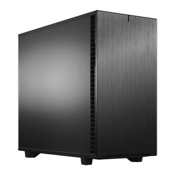 Fractal Design Define 7, Black Solid, Mid Tower Chassis, 3x 140mm Fans, USB 3.1 Type-C, E-ATX/ATX/mATX