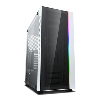 Deepcool MATREXX 55 V3 ADD-RGB, White, Mid Tower Chassis w/ Tempered Glass Window, USB 3.0, ATX/E-ATX/MicroATX/Mini-ITX