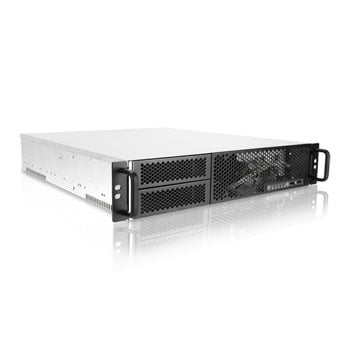 In Win 2U In-Win IW-R200-02N, Open-Bay, Short Depth Server Chassis, ATX