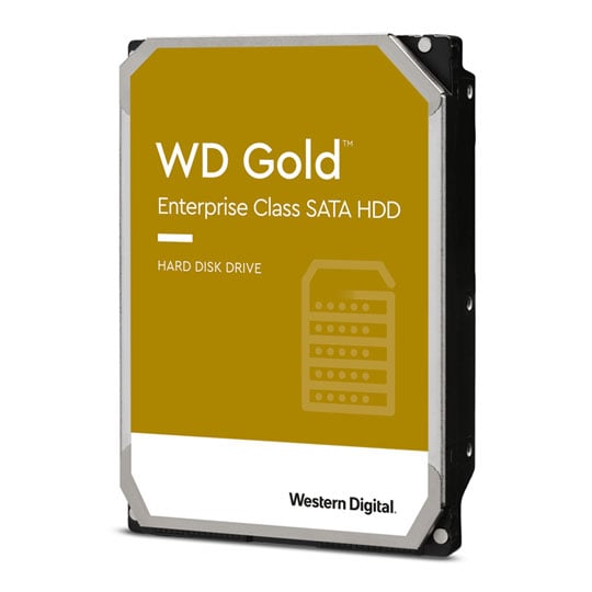 WD 16TB WD Gold WD161KRYZ 3.5" Enterprise HDD, SATA III - 6Gb/s, 7200rpm, 512MB Cache, 512E