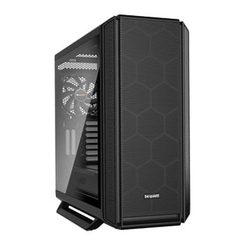 be quiet! Silent Base 802, Black, Mid Tower w/ Tempered Glass Window, 3x 140mm Fans, USB 3.2 Gen2, E-ATX/ATX/mATX/mITX