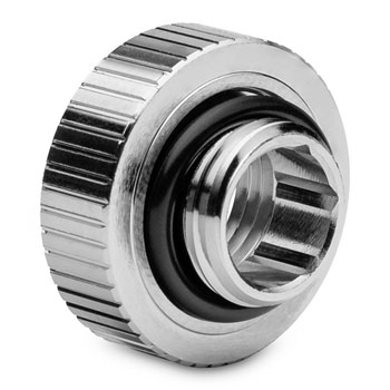 EK EK-Quantum Torque 7mm M-F G1/4", Water Cooling System Extender, Plated CNC machined brass, Nickel