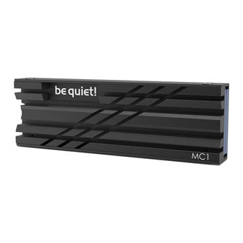 be quiet! MC1 M.2 SSD Cooler, Fits Single/Double Sided M.2 2280 Modules, Efficient Cooling, Black