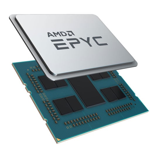AMD EPYC™ 7663, S SP3, 7nm, Infinity / Zen 3, 56 Core, 112 Thread, 2.0GHz, 3.5GHz Turbo, 256MB, 240W, CPU, OEM