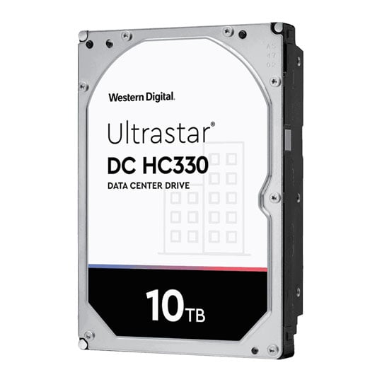 WD 10TB Western Digital Ultrastar DC HC330 SAS Hard Drive, 3.5" HDD, SAS 12Gb/s, 7200rpm, 256MB Cache, 512E/4096N, OEM
