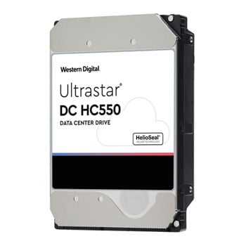 WD 16TB Western Digital Ultrastar HC550 SATA Hard Drive, 3.5" HDD, SATA 6Gb/s, 7200rpm, 512MB Cache, 512E/4096N, OEM