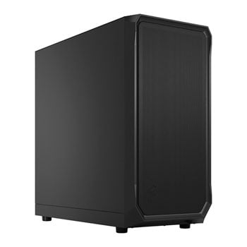 Fractal Design Fractal Focus 2, Black, Mid Tower Chassis, 2x 140mm Fans, USB 3.0, ATX/mATX/mITX