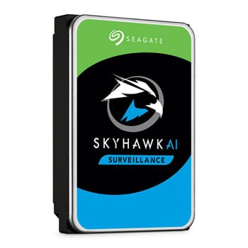 Seagate 10TB Seagate ST10000VE001 SkyHawk AI Surveillance NAS Hard Drive, 3.5" HDD, SATA III 6Gb/s, 7200rpm, 256MB Cache, OEM