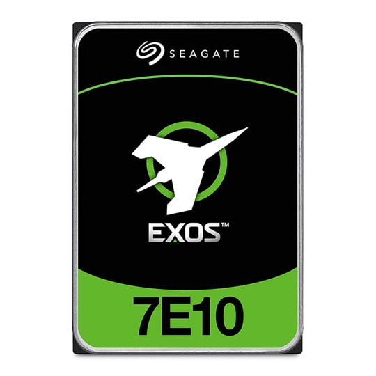 Seagate 6TB Seagate Exos 7E10 ST6000NM019B SATA Hard Drive, 512E/4kn, 3.5" HDD, SATA 6Gb/s, 7200rpm, 256MB Cache, 4.16ms,OEM