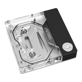 EK EK-Quantum Velocity² CPU Water Block, D-RGB, Intel 1700, Nickel-Plated Copper Cold Plate/Acrylic Top, G1/4