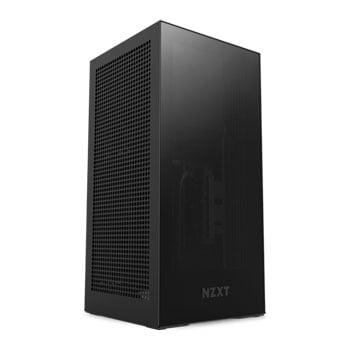 NZXT H1 V2, Black, Mini ITX Chassis w/ Tempered Glass Window, 140mm AIO, USB 3.2 Gen2 Type-C, mITX, 750W 80+ Gold PSU