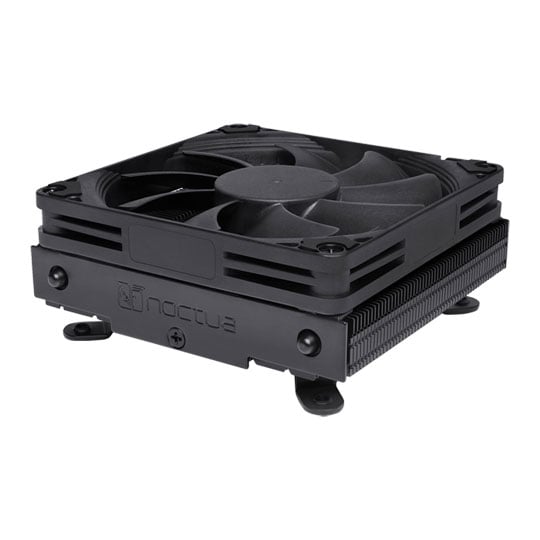 Noctua NH-L9I-17XX.CH.BK Low Profile CPU Cooler, 1x 92mm PWM Fan, Quiet, Aluminium Fins, Copper Base/Heatpipes, Intel