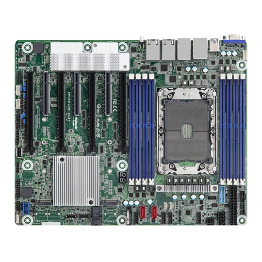 ASRock SPC621D8-2L2T Xeon Server Motherboard, S P+ LGA 4189, DDR4, SATA3, 10GbE, USB 3.2 Gen1, ATX