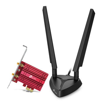 tp-link Archer TXE75E, AX5400, Dual-Band Wireless(574+2402+2402Mbps), PCIe Adapter, Wi-Fi 6, Bluetooth 5.3, 802.11ax