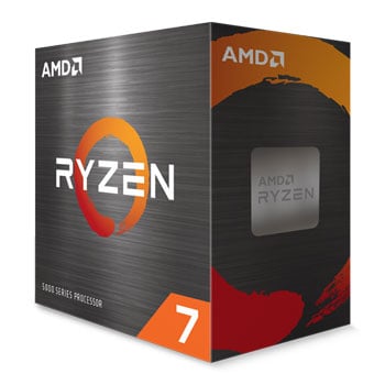 AMD Ryzen™ 7 5700X, AM4, Zen 3, 8 Core, 16 Thread, 3.4GHz, 4.6GHz Turbo, 36MB Cache, PCIe 4.0, 65W, CPU