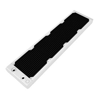 EK EK-Quantum Surface S480 Radiator, upto 4x 120mm Fans, G1/4", Copper/Brass/Aluminium, White