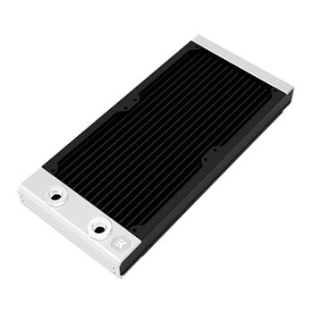 EK EK-Quantum Surface S240 Radiator, upto 2x 120mm Fans, G1/4", Copper/Brass/Aluminium, Black