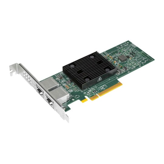 BROADCOM 2 Port Broadcom NetXtreme E-Series P210TP PCIe 3.0 x8 Ethernet NIC, 2x 10GBASE-T RJ45, TruFlow/TruManage