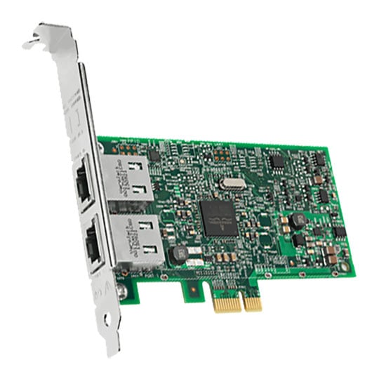 BROADCOM NetXtreme BCM5720-2P PCIe NIC, 2x 1GbE RJ45, Wake-on-LAN Support, 802.3az-2010/802.3ap