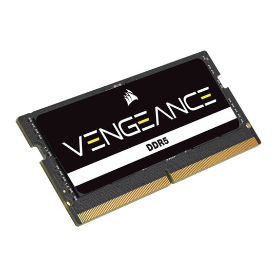 Corsair 32GB (1x32GB) CORSAIR DDR5 Vengeance SODIMM, PC5-38400 (4800), Non-ECC Unbuffered, CAS 40, 1.1V