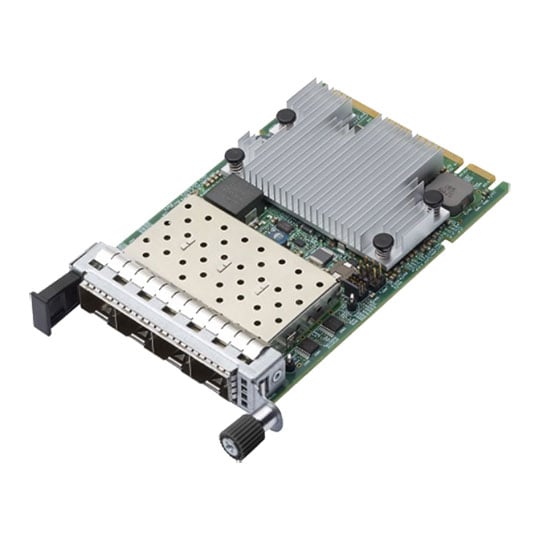 BROADCOM NetXtreme E-Series N425G Quad-Port PCIe 4.0 x16 OCP 3.0 Adapter, 4x 25GbE SFP28, TruFlow/TruManage