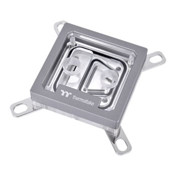 ThermalTake Pacific W9 CPU Water Block, Intel/AMD, Nickel-Plated Copper, Silver