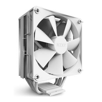 NZXT T120 White CPU Cooler, 1x120mm Fan 1800rpm, 50.18 CFM, PWM, Aluminium Fins, Copper Heatpipes Intel/AMD