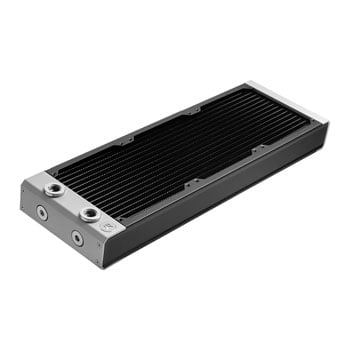 EK EK-Quantum Surface P360M Radiator, Supports 3x 120mm Fans, 5x G1/4" Port Threads, Copper/Brass/Aluminium, Black