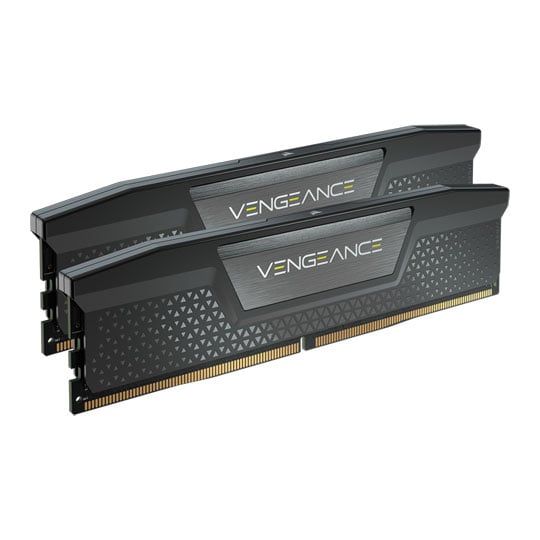 Corsair 32GB (2x16GB) CORSAIR DDR5 Vengeance Black, PC5-51200 (6400), Non-ECC Unbuffered, CAS 32, XMP 3.0, 1.4V