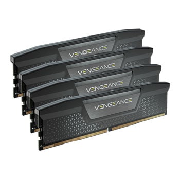Corsair 64GB (4x16GB) CORSAIR DDR5 Vengeance Black, PC5-52800 (6600), Non-ECC Unbuffered, CAS 32, XMP 3.0, 1.4V