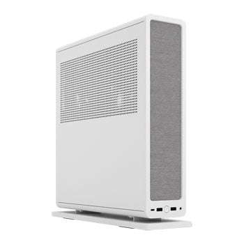 Fractal Design Ridge PCIe 4.0, White, Small Form Factor Chassis, 2x 140mm Fans, USB 3.1 Gen2 Type-C, Mini-ITX