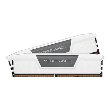 Corsair 64GB (2x32GB) CORSAIR DDR5 Vengeance White, PC4-44800 (5600), Non-ECC Unbuffered, CAS 40, XMP 3.0, 1.25V