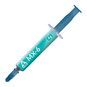 Arctic MX-6 4g Thermal Paste for CPU/GPU, 45.000 Poise, 2.60 g/cm³, Low Thermal Resistance, Grey