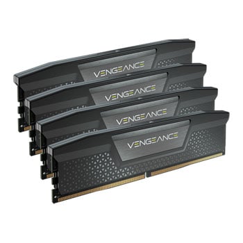 Corsair 96GB (4x24GB) CORSAIR DDR5 Vengeance Black, PC5-44800 (5600), Non-ECC Unbuffered, CAS 40, XMP 3.0, 1.25V