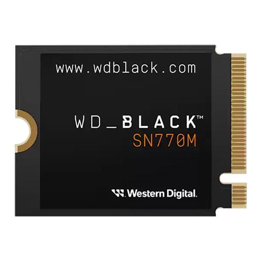 WD 2TB WD Black SN770M, M.2 (2230) PCIe 4.0 (x4) NVMe SSD, 5150MB/s Read, 4850MB/s Write, 650K/800K IOPS