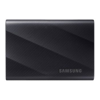Samsung 4TB Samsung T9 MU-PG4T0B/EU, Black, Portable External SSD, 3m Drop Resistance, USB 3.2 Gen2x2 Type-C, Bus Powered
